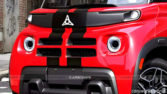 Abbiamo immaginato il piccolo EV di Stellantis come versioni bizzarre di Jeep, Dodge e Chrysler | Carscoops